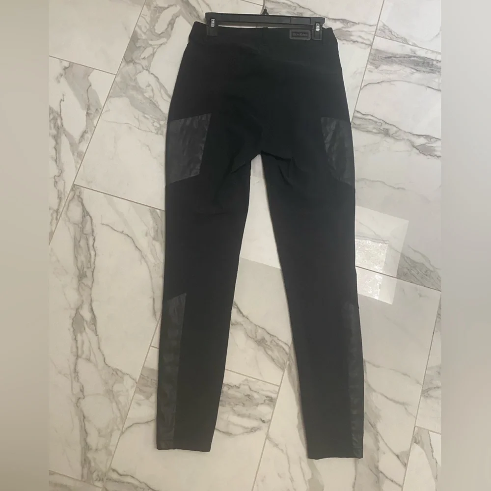 Alp N Rock Sloan High Rise Moto Pant w/ vegan friendly leather patches 🐈‍⬛ SMALL - Picture 5 of 16